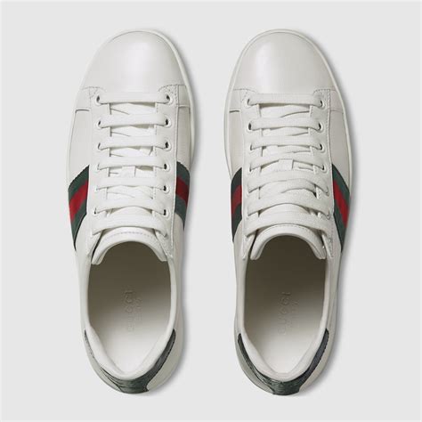 gucci at holt ace leather sneakers|are gucci ace shoes worth it.